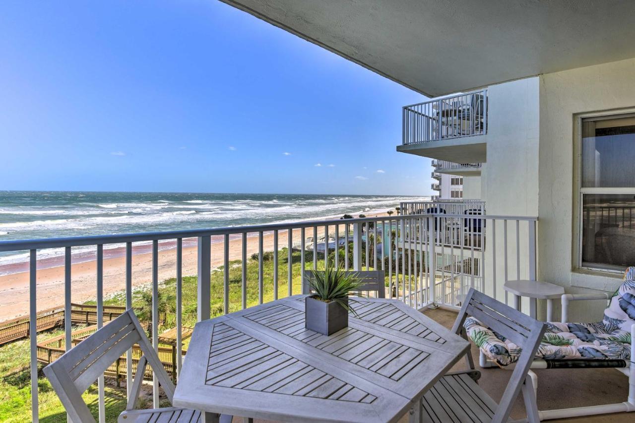 Oceanfront Retreat With Pool Steps To Ormond Beach Apartment Exterior photo
