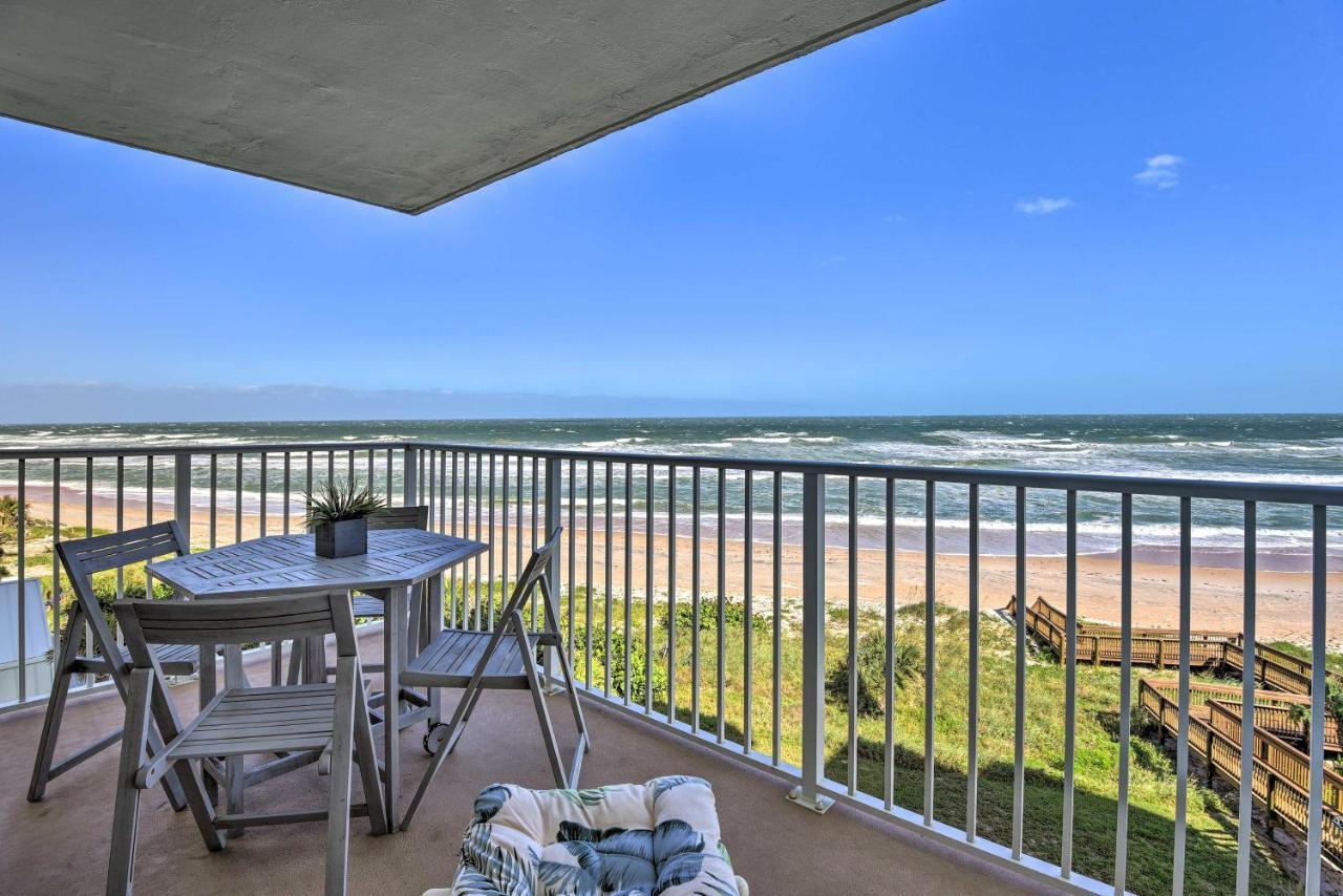 Oceanfront Retreat With Pool Steps To Ormond Beach Apartment Exterior photo